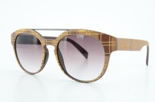 Italia Independent Sunglasses 0900T.TRT.044 411 Brown Beige Checkered Optic