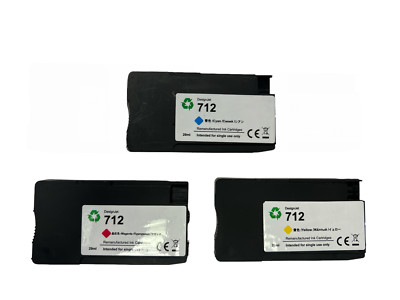 Ink Cartridges Replacement for HP 712 712XL Ink Cartridges DesignJet T120 T230