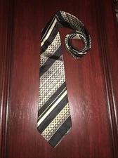 Peekaboo Tie ~ Risque/Boudoir Evelin ~ FRACA Men's Tie ~ Nude Hidden Model