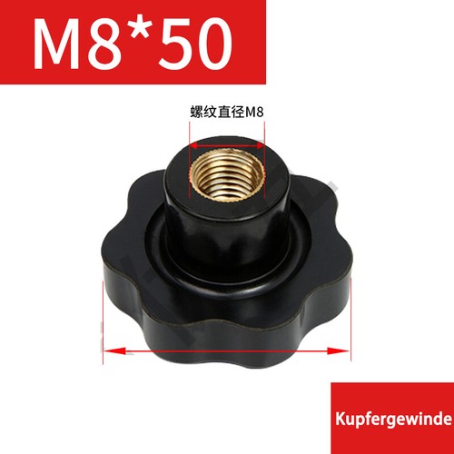 Sterngriff Rändelschraube M4 Bis M16 Sternmutter Sternschraube Flügelschrauben - Picture 39 of 57