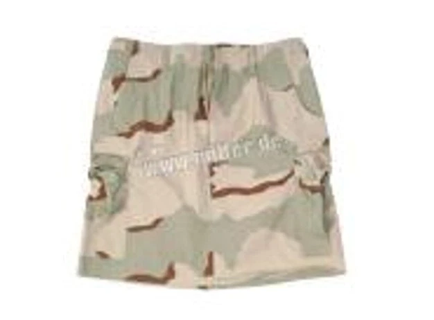 US Army Rock Women's Skirt BDU Ripstop 3-Color Desert Camo Size 40 Mini Skirt