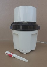 MOULINETTE MOULINEX orange vintage robot hachoir à viande cuisine FONCTIONNE