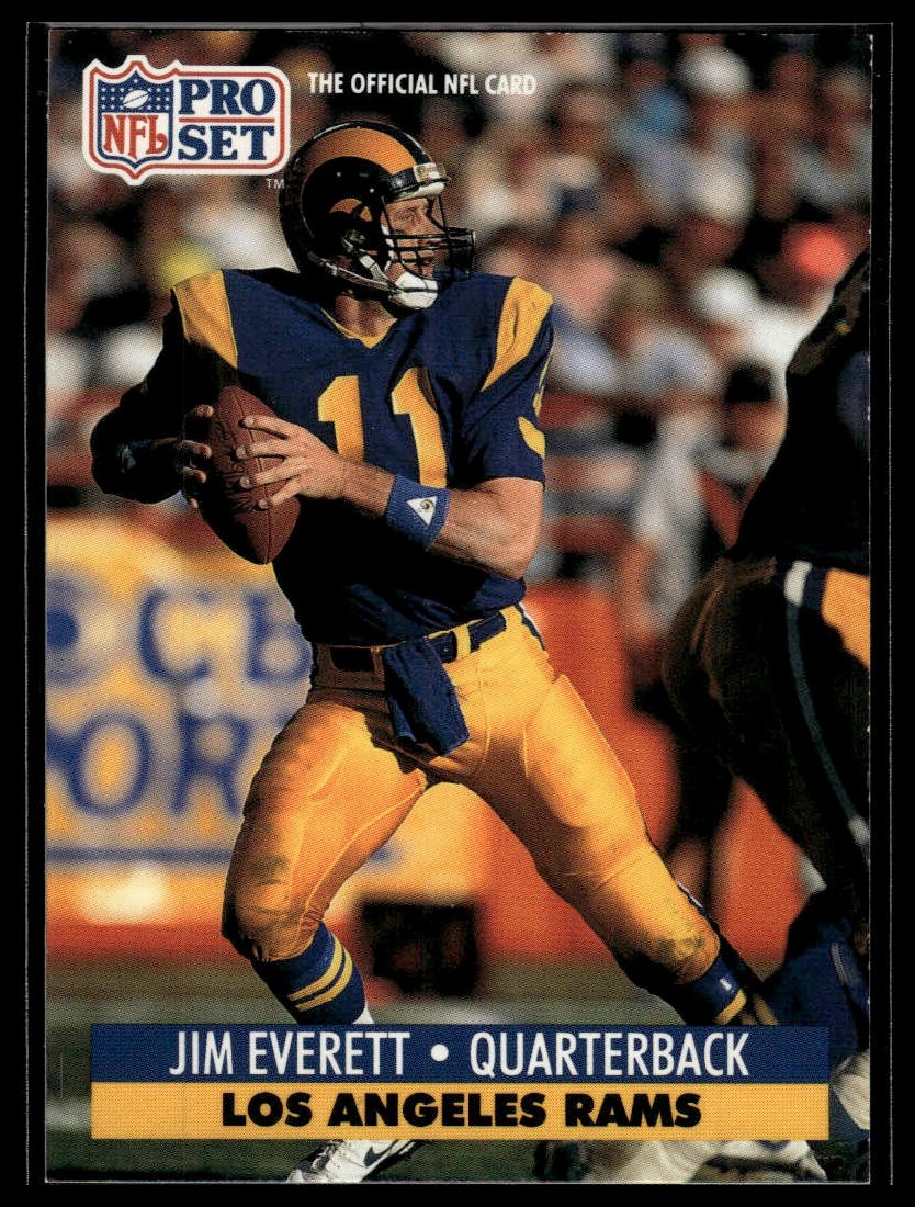 1991 Pro Set #200 Jim Everett