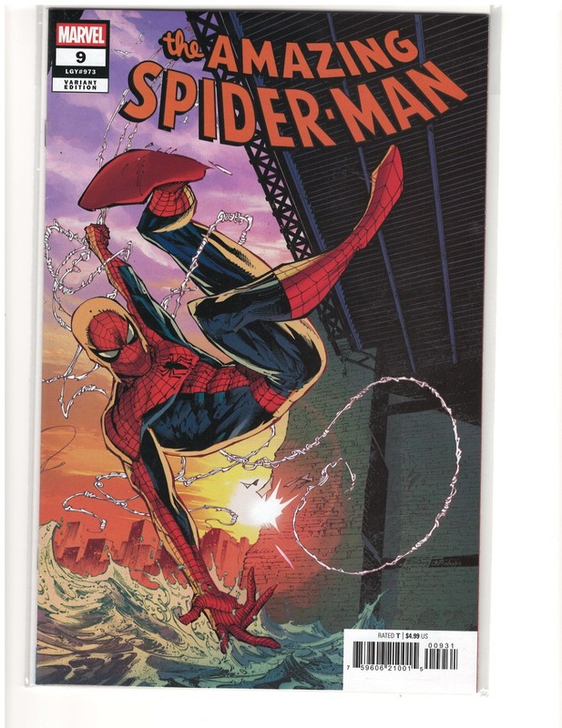 Amazing Spiderman Volume 7 #9 Diaz variant 9.6