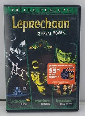 Triple Feature Leprechaun 4-6, In Space, In the Hood, Back 2 tha Hood 3-Disc Set