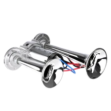 Train Electric Air Horn For Trucks Car Boats Super Loud Dual Trumpet