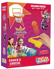 Chuck E. Cheese Basketball Tabletop Game Includes 15 Prizes Mini Arcade Sty...