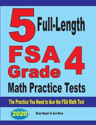 Reza Nazari (u. a.) | 5 Full-Length FSA Grade 4 Math Practice Tests | Buch