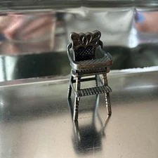 Vintage Durham Industries Dollhouse Furniture High Chair