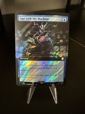 MTG Magic the Gathering PIP Fallout Extended Art Surge Foil One With The Machine