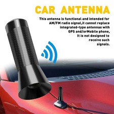 1.4 Carbon Fiber Universal Short Car Antenna Aluminum For Fm Radio Stations