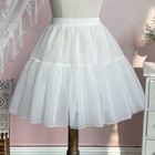Women Petticoat Skirt over Knee Slip Underwear Under Wedding Dress Hoopless