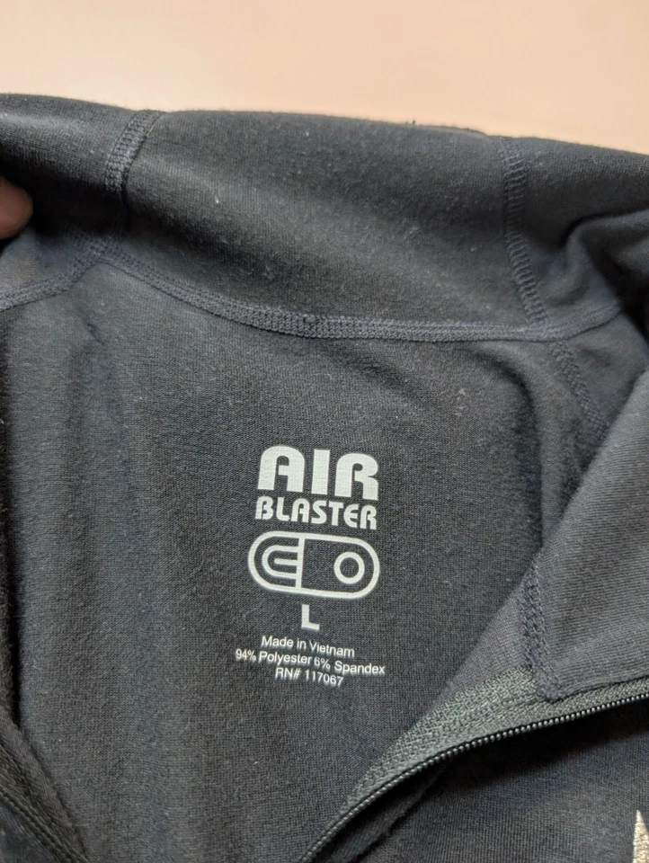 Airblaster Ninja 紧身衣套装经典拳击手飞衣黑色 L 码男式  — 第 4/4 张图片