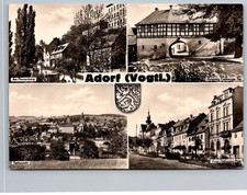 Adorf Vogtland Am Plörtenberg Freiberg Tor Ernst Thälmann Platz RPPC