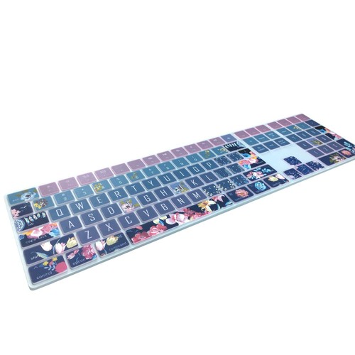 Silicone Keyboard Cover for Apple iMac Magic Keyboard with Numeric Keypad MQ0... - Picture 4 of 7