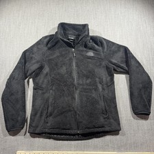 The North Face Jacket Womens Medium Black High Pile Fleece Full Zip Outdoor