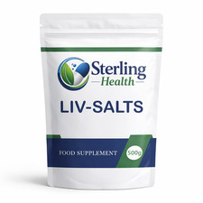 Liver Salts - Instant Relief Stomach Heartburn Upset 100g, 200g, 500g, UK