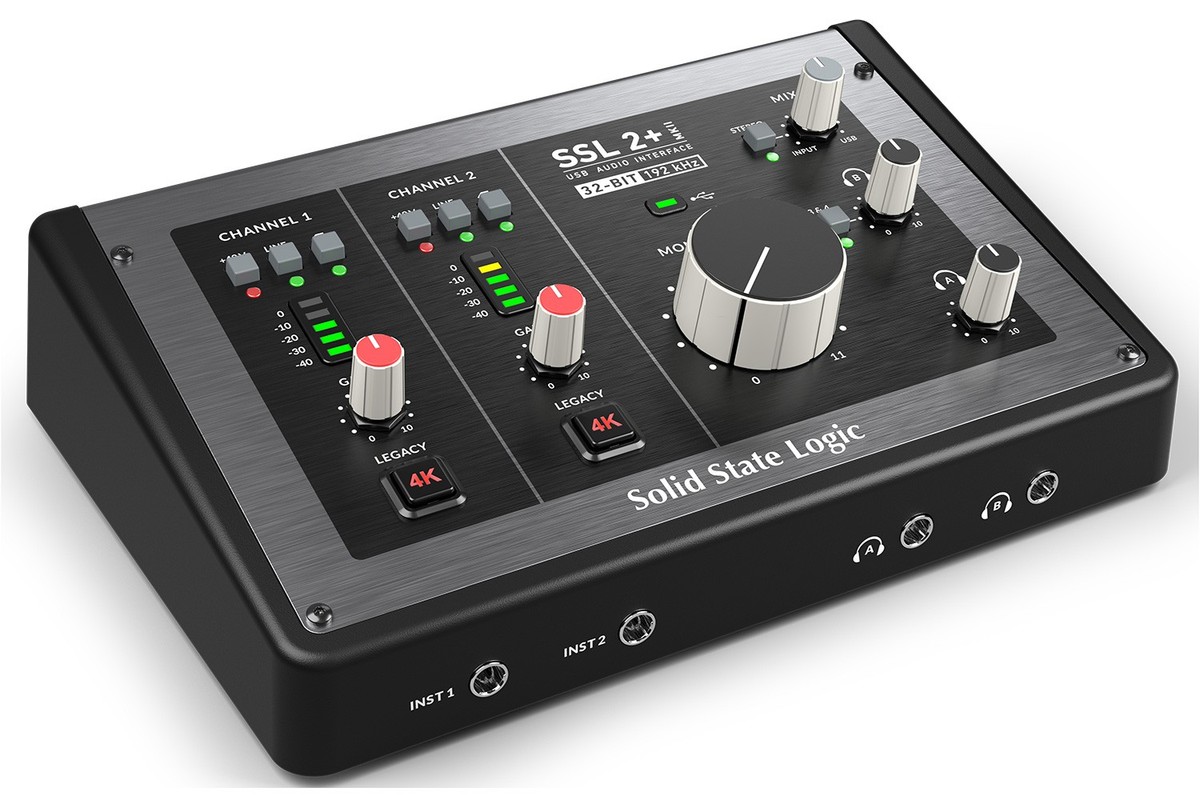 Solid State Logic SSL2 MKⅡ Solid State Logic SSL 2+ MKII USB Audio Interface | eBay