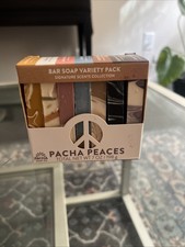 PACHA PEACES Sapone da Bar Varietà Confezione Profumi Firmati Collezione 7 BARRETTE