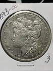 1893-CC MORGAN SILVER DOLLAR, VF DETAILS