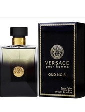 Versace Pour Homme Oud Noir 3.4oz Edp Spray For Men New In Box