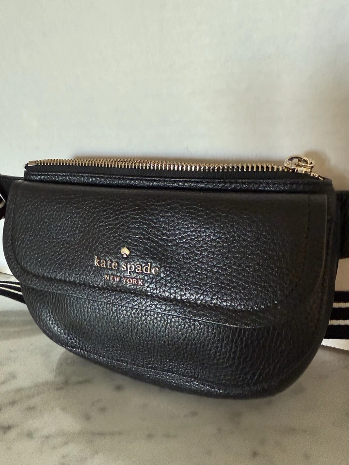 Riñonera de cuero Kate Spade Foto 3 de 4