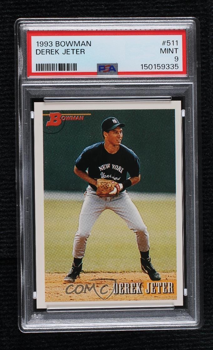 1993 Bowman Derek Jeter #511 PSA 9 MINT Rookie RC HOF
