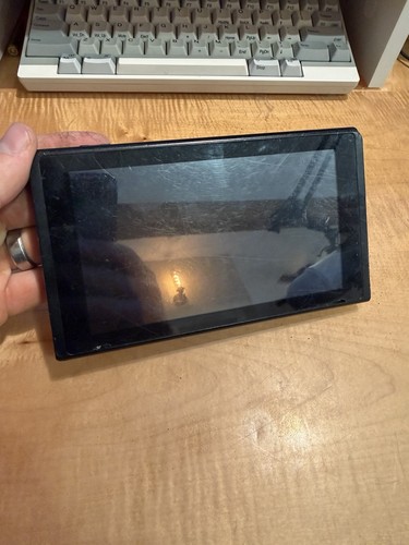 Nintendo Switch HAC-001(-01) Console Tablet Only Works In Dock Sold As Is Parts