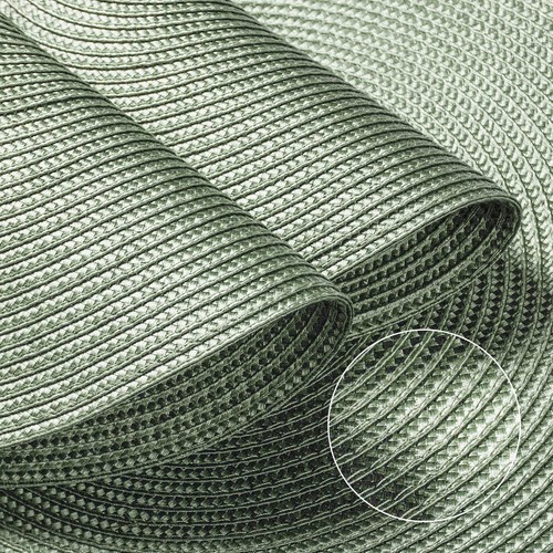 Round Braided Placemats Set of 6 Place Mats for Dining Tables Woven Washable ... - Picture 4 of 7