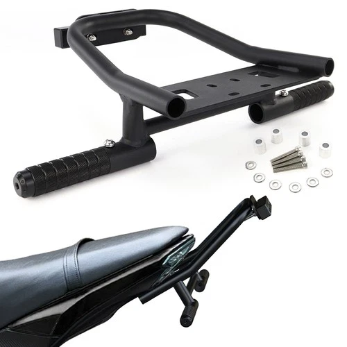 Sub Cage Pegs With Scrape Bar Stunt Parts Black Fit For Kawasaki Z125 2017-2024