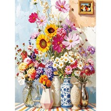 Flowers Vase 300 Piece Jigsaw Puzzle for Adults 20.5 x 15 Inch