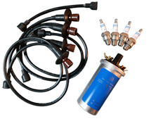 Zündspule 12V Hochleistungspule  SET  Typ1  Käfer Buggy Karmann Ghia  Bus