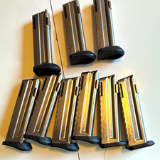 Walther P22 .22 Lr 10-round Steel Handgun Magazines Lot Of 9