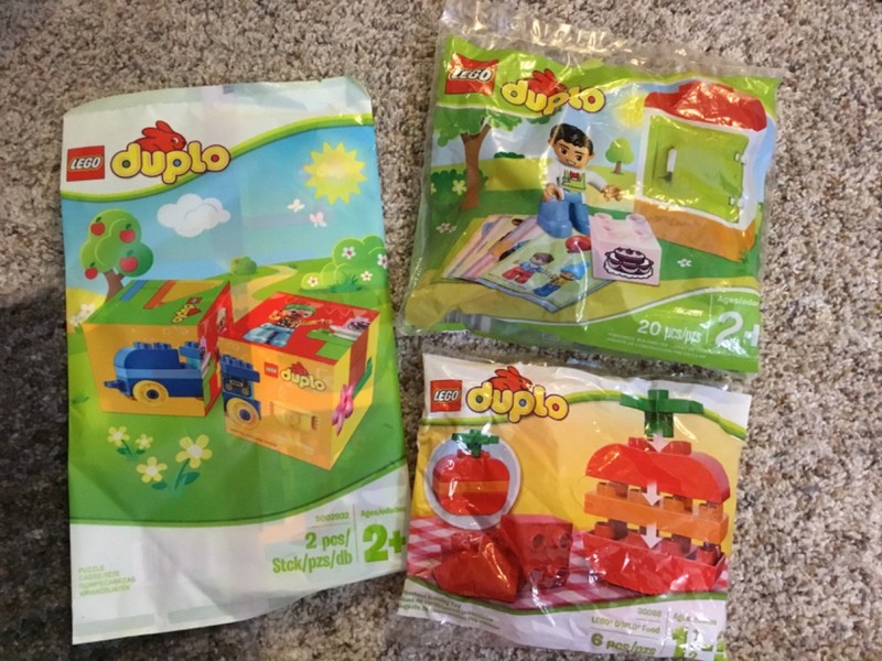 Lego duplo lot of 3 40267 30068 food 50002932 New