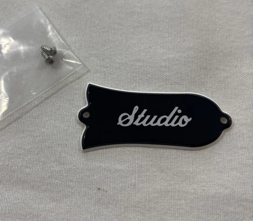 2011 Gibson Les Paul Studio Truss Rod Cover 2-Ply w/ HW