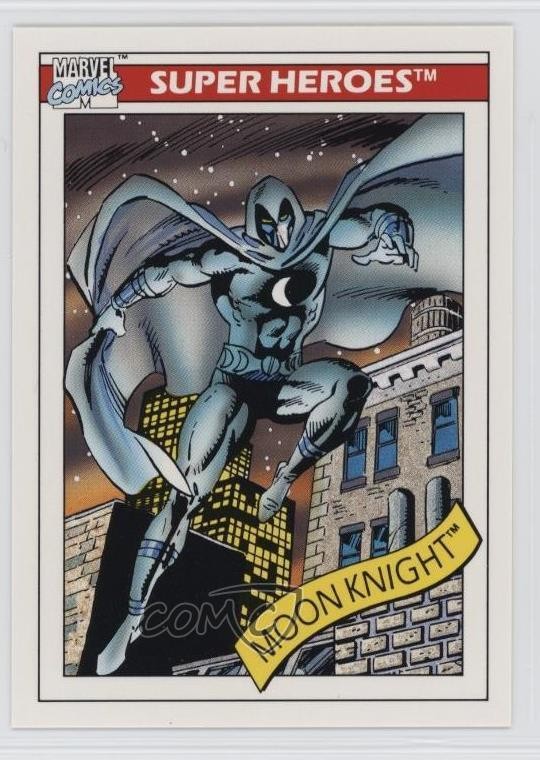 1990 Impel Marvel Universe Super Heroes Moon Knight #26 0tp5