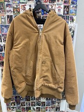 Vintage Dickies Hooded Jacket Tan XL