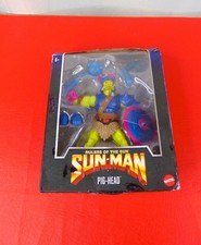 MOTU Masterverse Rulers of the Sun  Sun-Man 7  Pig-Head Action Figure Brand New