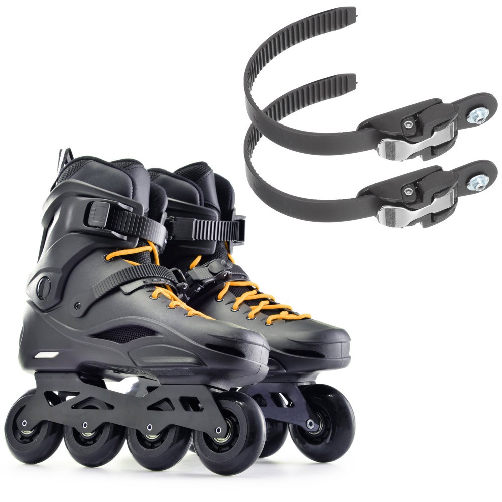 APL 2 Pezzi Cinghie per Scarpe da Pattinaggio a Roller Fibbia in Linea Snowboard Pattinaggio Attrezzatura