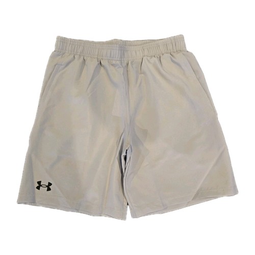 Under Armour Woven Boys Short Size Large Color Gray