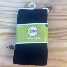Circo Cotton Tights - Color Ebony - 18-24M