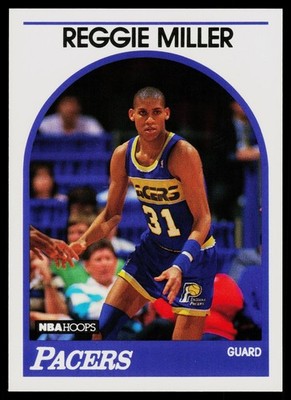 -CS- 1989-90 NBA Hoops - #29 Reggie Miller (H) *Free Shipping* Indiana Pacers