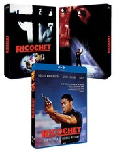 RICOCHET (1991) Blu-Ray Steelbook NEW (Spanish Package/English Audio)