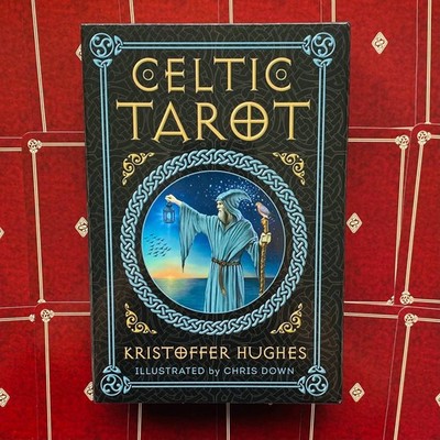 CELTIC TAROT CARDS DECK ESOTERIC TELLING KRISTOFFER HUGHES