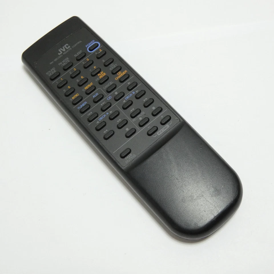 TELECOMMANDE JVC RM SEC33U REMOTE CONTROL OFFICIELLE OCCASION D'ORIGINE TESTE - Photo 2/4