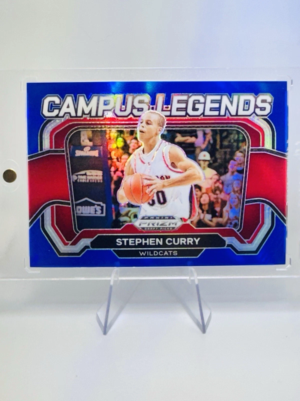 2024 Panini Prizm Draft Picks 🔥STEPHEN CURRY 🔥BLUE Campus Legends /199