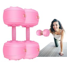 Water Filled Dumbbells Set - Water Filled Weights - Portable Travel... Fast Ship