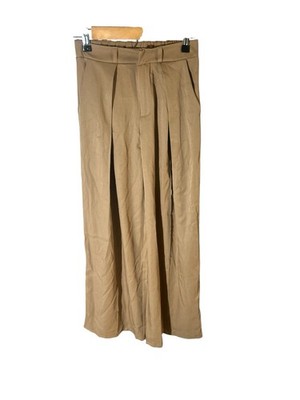 New Micas Dress Pants Women s M Pull On Pleated Elastic Waist