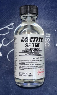 Loctite SF 768 Clean Up Solvent  1.75 FL. OZ. / 52mL P/N: 235018 X-NMS 76820 X 1