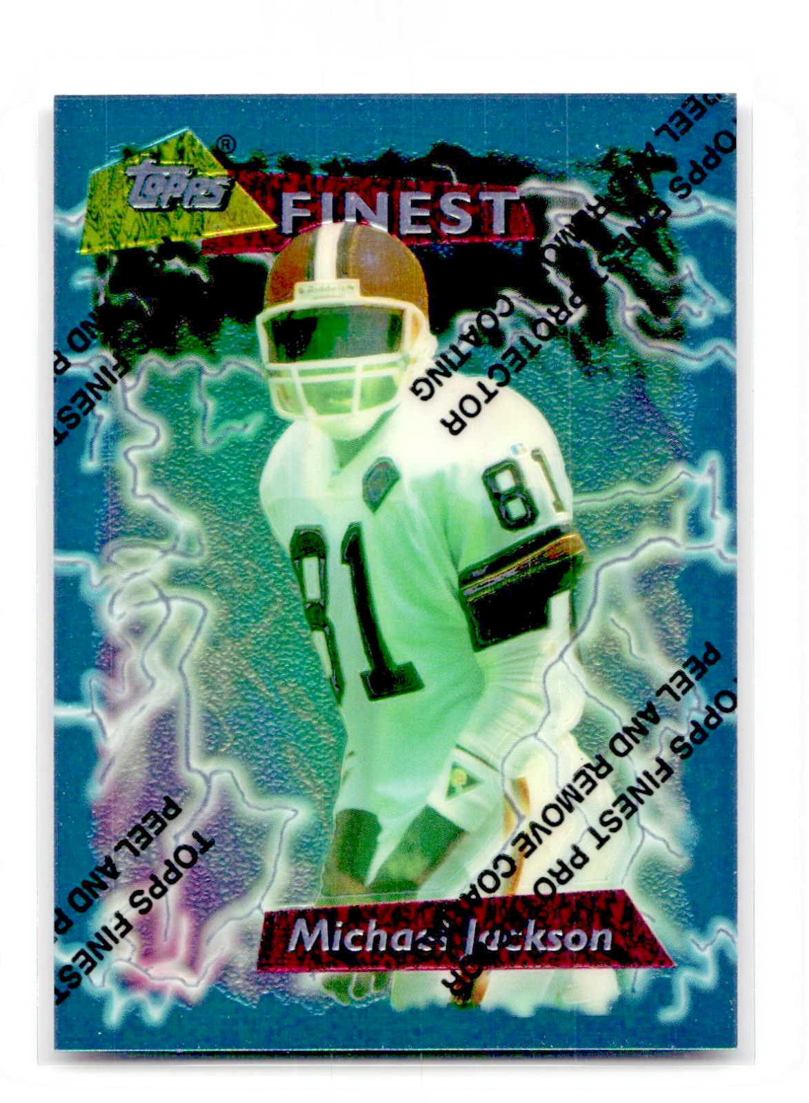 1995 Topps Finest - Michael Jackson #5  Football NFL